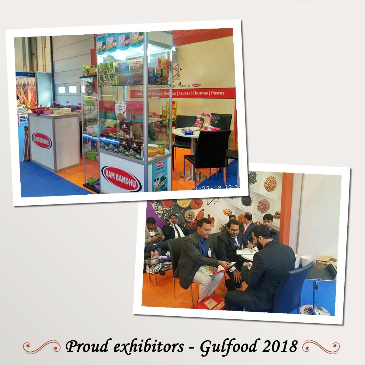 Exhibitor - Gulfood 2018, Dubai